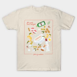 Kawaii party time - Lots of cocktails T-Shirt